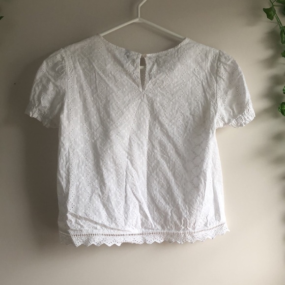 H&M white lace blouse - Picture 2 of 3